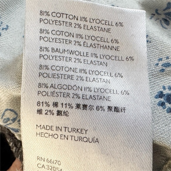 Anthropologie Pilcro The Demilune Boot Cut
Jeans Black Stretch Denim 26 980 - Picture 15 of 16